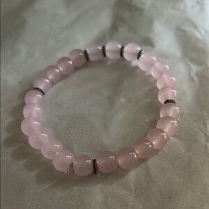 Pink Beaded Bracelet